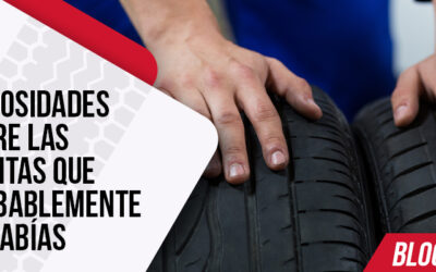 Curiosidades sobre las llantas que probablemente no sabías