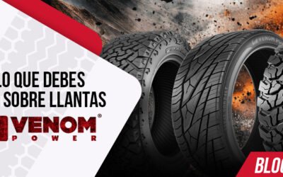 Todo lo que debes saber sobre las llantas Venom