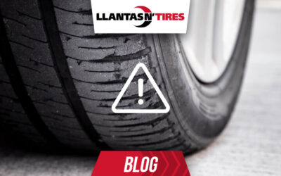¿Por qué es peligroso conducir con llantas desgastadas?